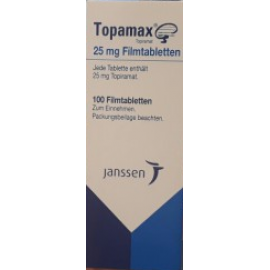 Изображение товара: Топамакс TOPAMAX 25 мг/100 таблеток